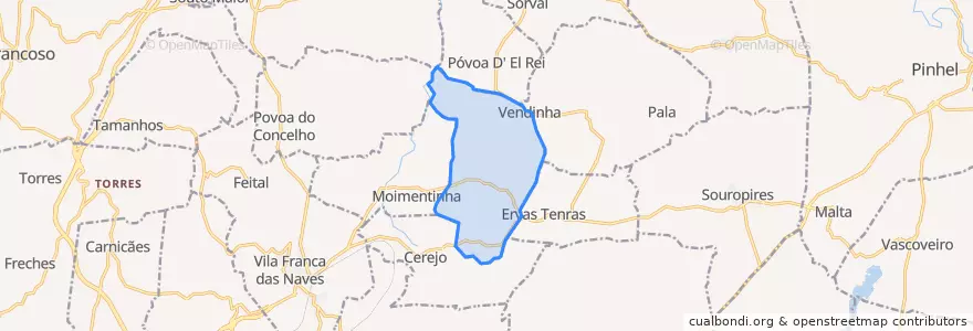 Mapa de ubicacion de Granja.