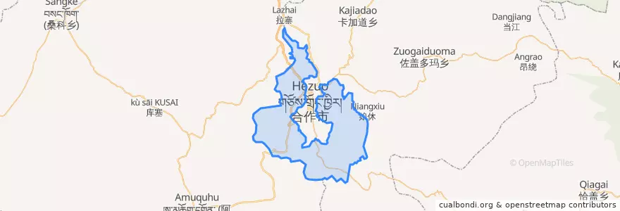 Mapa de ubicacion de Nawu.