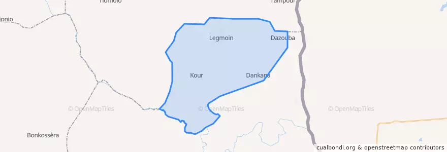 Mapa de ubicacion de Legmoin.