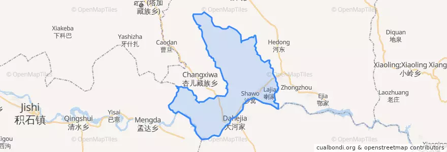 Mapa de ubicacion de 官亭镇.
