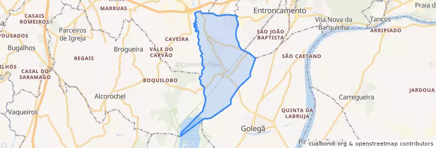 Mapa de ubicacion de Riachos.