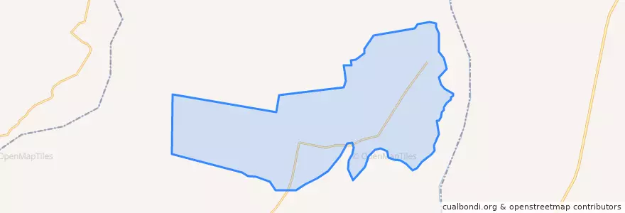 Mapa de ubicacion de 阿克恰勒乡.