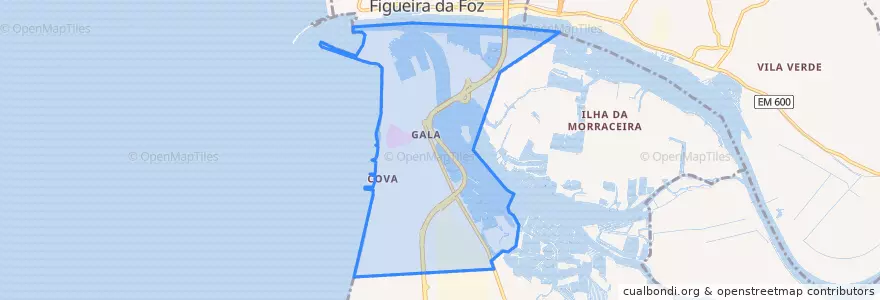 Mapa de ubicacion de São Pedro.