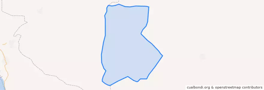 Mapa de ubicacion de شهرستان دلگان.