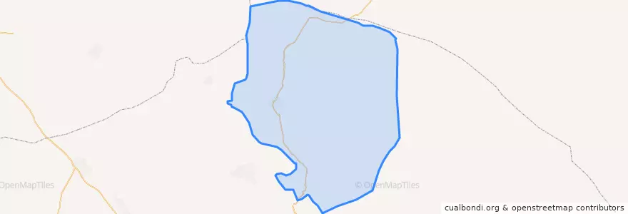 Mapa de ubicacion de Ravar County.