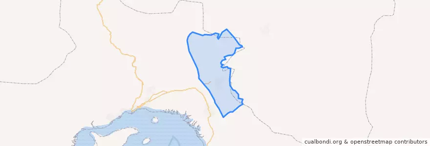 Mapa de ubicacion de شهرستان رودان.