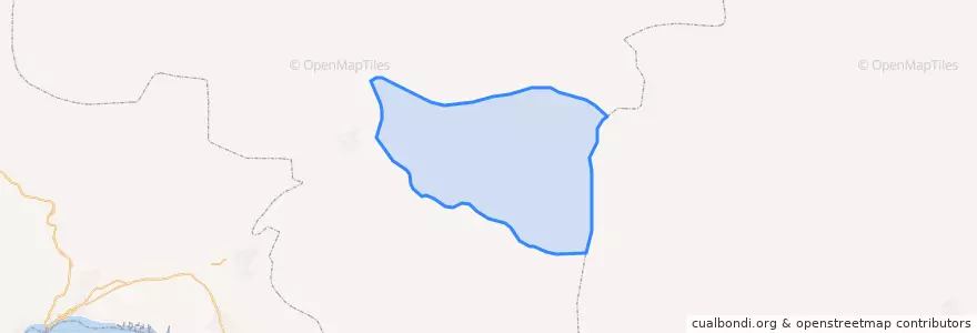 Mapa de ubicacion de Rudbar-e Jonubi County.