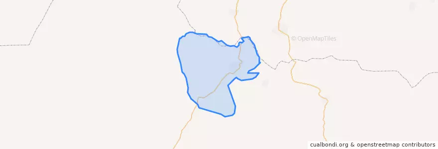 Mapa de ubicacion de Ferdows County.