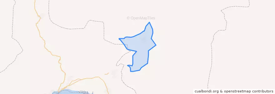 Mapa de ubicacion de شهرستان کهنوج.