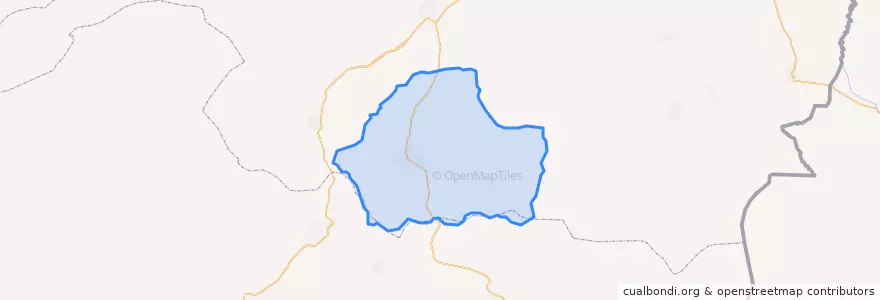 Mapa de ubicacion de شهرستان گناباد.