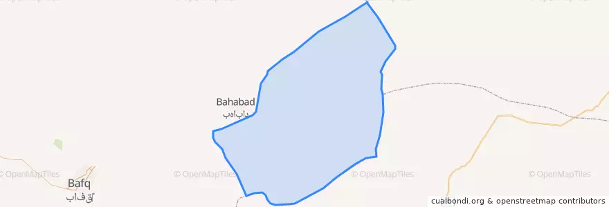 Mapa de ubicacion de بخش آسفیج.