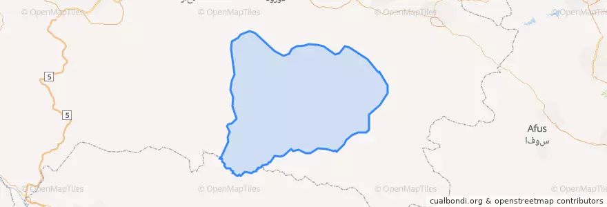 Mapa de ubicacion de بخش ززوماهرو.