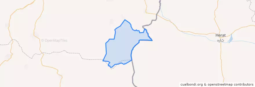 Mapa de ubicacion de بخش سنگان.