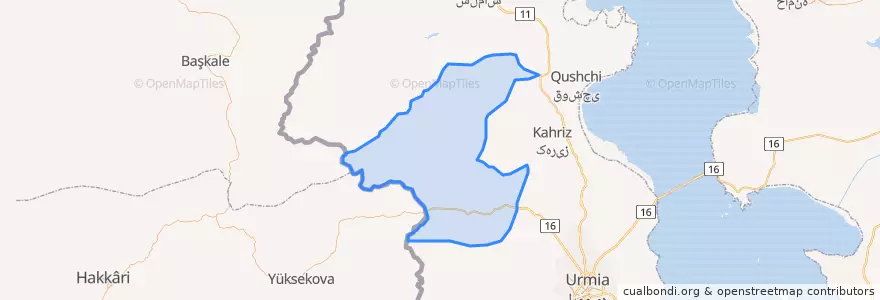 Mapa de ubicacion de بخش صومای برادوست.
