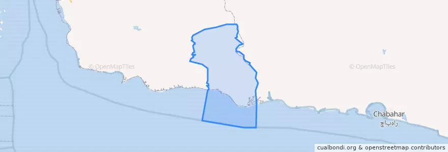 Mapa de ubicacion de بخش لیردوف.