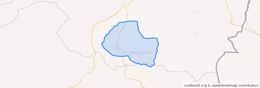 Mapa de ubicacion de بخش مرکزی شهرستان گناباد.