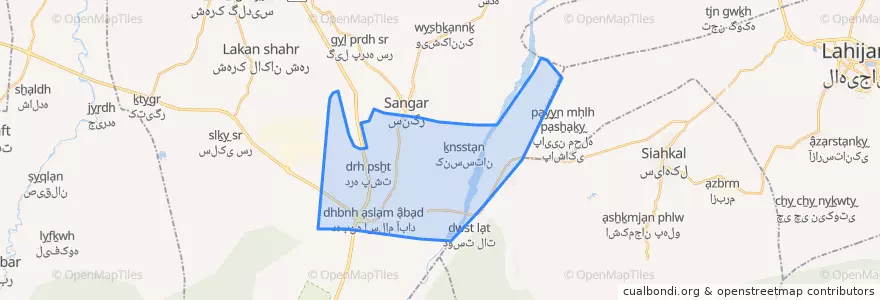 Mapa de ubicacion de اسلام آباد.