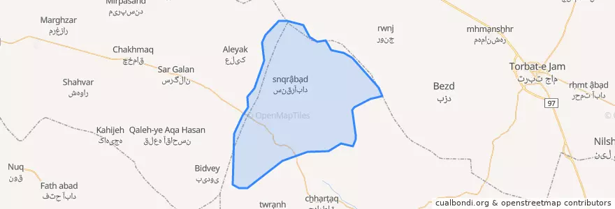 Mapa de ubicacion de اشتین.
