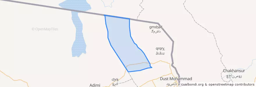 Mapa de ubicacion de اکبرآباد.