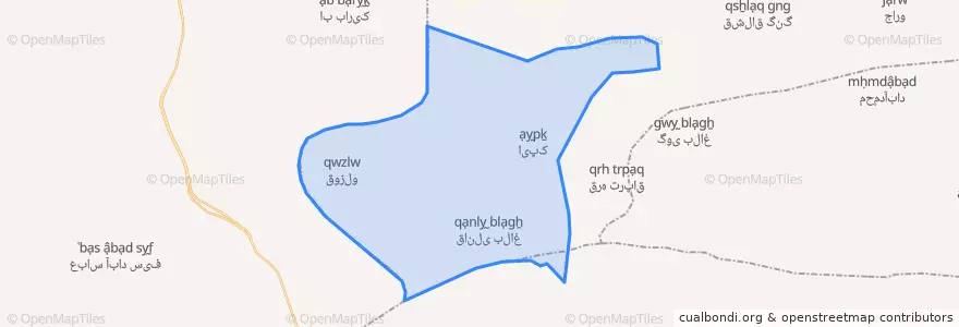 Mapa de ubicacion de ایپک.