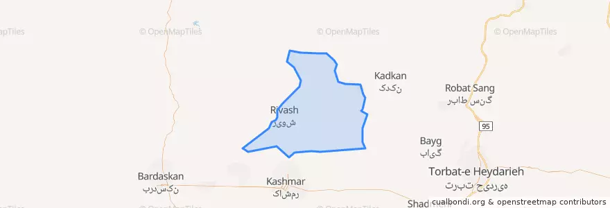 Mapa de ubicacion de برکوه.