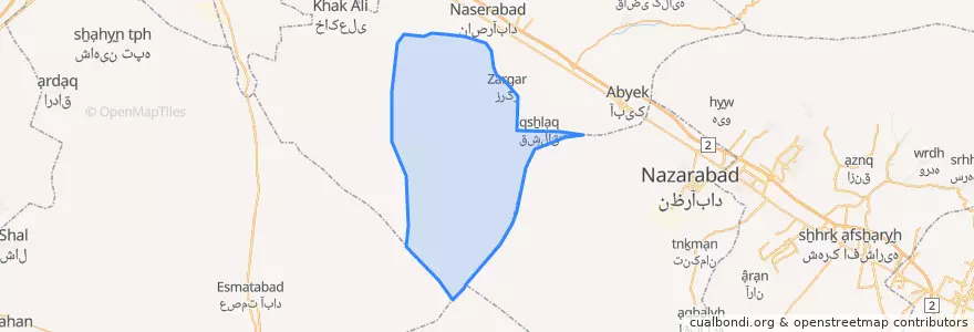 Mapa de ubicacion de بشاریات شرقی.