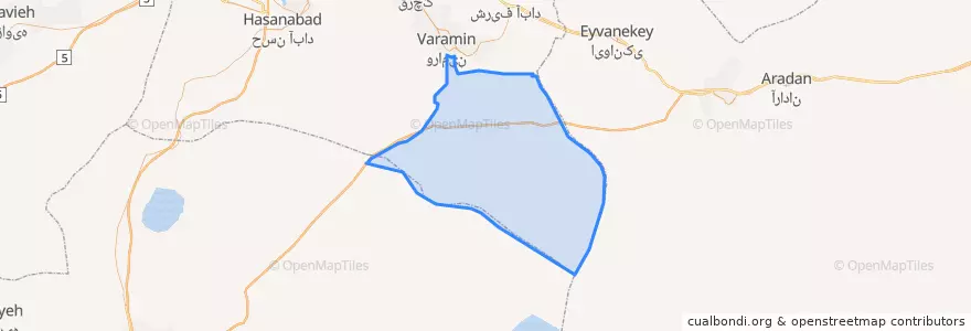 Mapa de ubicacion de بهنام عرب جنوبی.