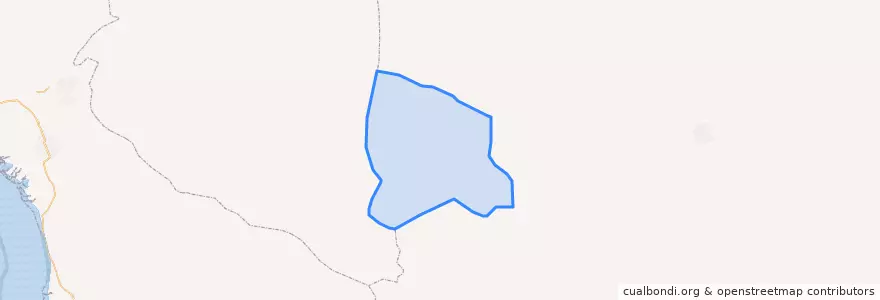 Mapa de ubicacion de جلگه چاه هاشم.