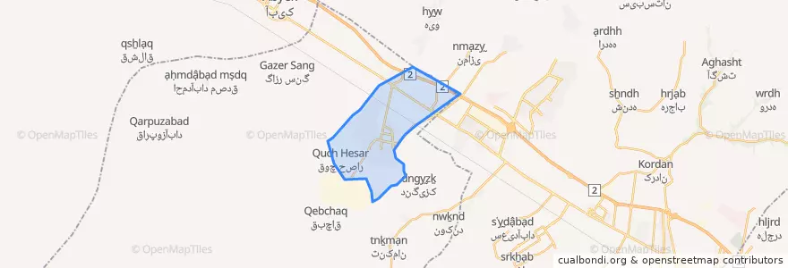 Mapa de ubicacion de جمال الدین.