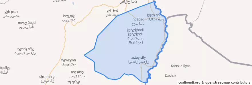 Mapa de ubicacion de جنت آباد.