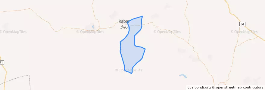 Mapa de ubicacion de جواران.