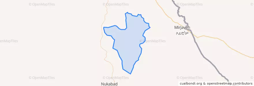 Mapa de ubicacion de جون آباد.