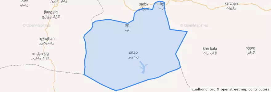 Mapa de ubicacion de حمیری.