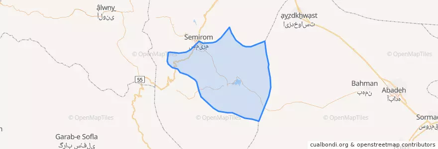 Mapa de ubicacion de حنا.