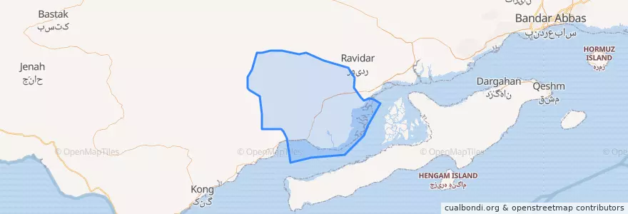 Mapa de ubicacion de دژگان.