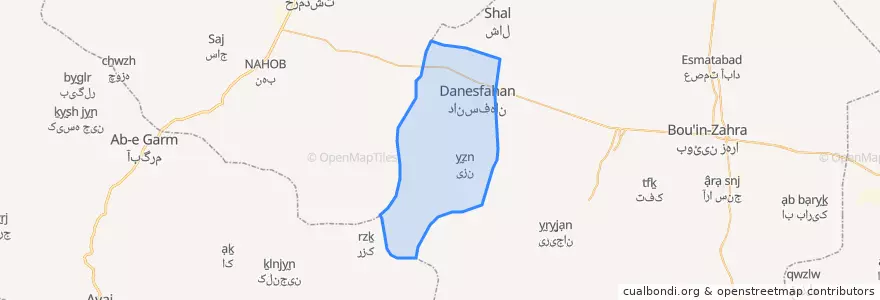 Mapa de ubicacion de رامند جنوبی.