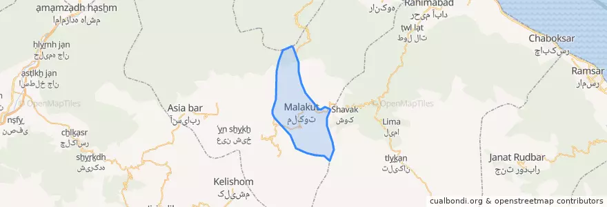 Mapa de ubicacion de سمام.