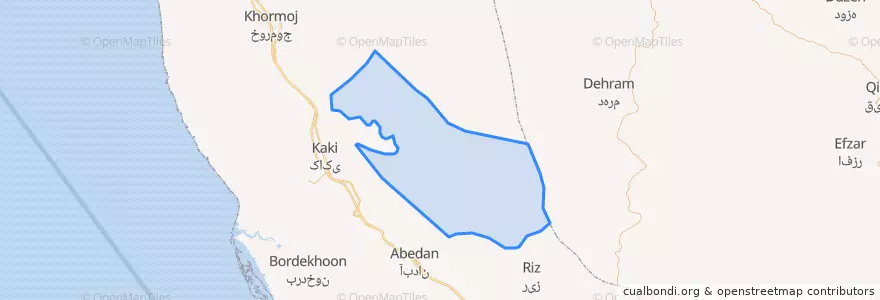 Mapa de ubicacion de شنبه.
