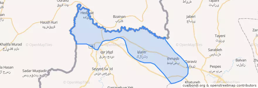 Mapa de ubicacion de فتح آباد.