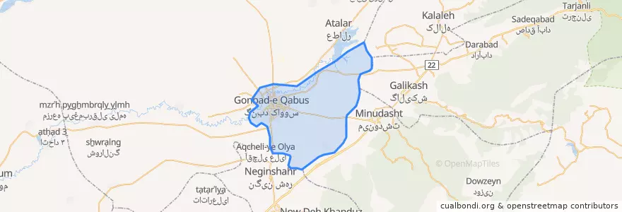 Mapa de ubicacion de فجر.