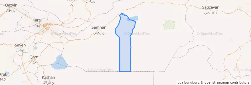 Mapa de ubicacion de قهاب رستاق.