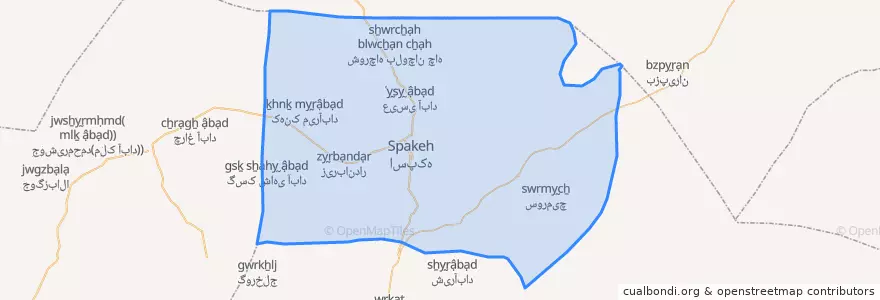 Mapa de ubicacion de لاشارشمالی.