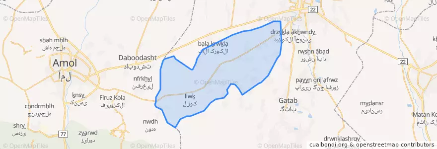 Mapa de ubicacion de لاله آباد.