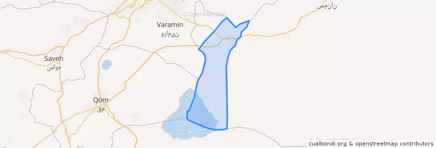Mapa de ubicacion de لجران.