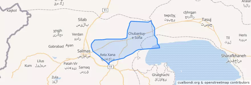 Mapa de ubicacion de لکستان.