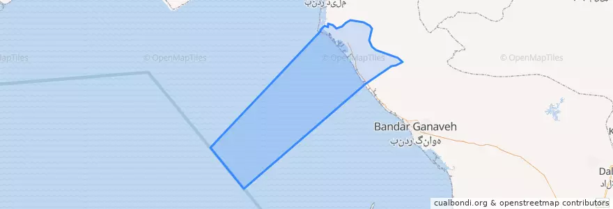 Mapa de ubicacion de لیراوی جنوبی.