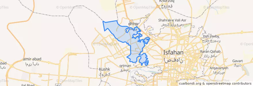 Mapa de ubicacion de ماربین سفلی.