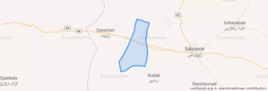 Mapa de ubicacion de مهر.