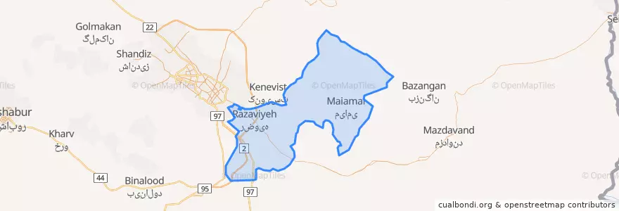 Mapa de ubicacion de میامی.