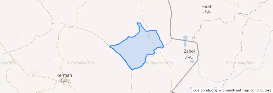 Mapa de ubicacion de نه.